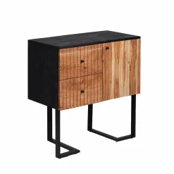 Buffet haut en bois d'acacia et métal Pippa