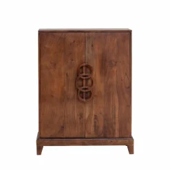 Buffet haut en bois d'acacia Quilla