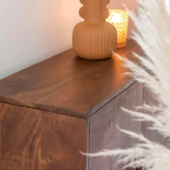 Buffet haut en bois d'acacia Quilla