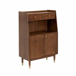 Buffet haut en bois d'acacia Emiel
