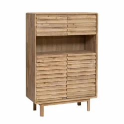 Buffet haut en bois d'acacia Marin