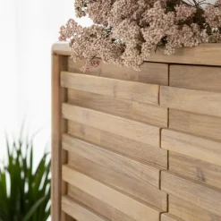 Buffet haut en bois d'acacia Marin