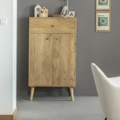 Buffet haut en bois de manguier Aven