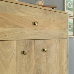 Buffet haut en bois de manguier Aven