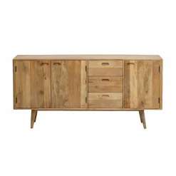 Buffet long en bois de manguier Rowene