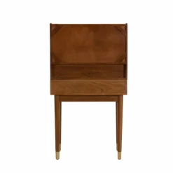 Bureau en bois d'acacia et métal Emiel