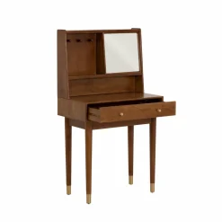 Bureau en bois d'acacia et métal Emiel