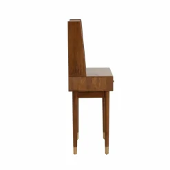 Bureau en bois d'acacia et métal Emiel