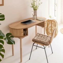 Bureau en bois pin clair Colin