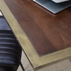 Bureau pupitre en bois et métal Capucine