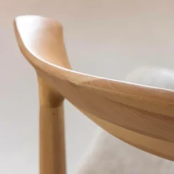 Chaise en bois de hêtre clair Aline (lot de 2)