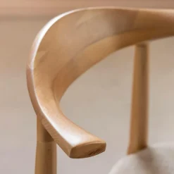 Chaise en bois de hêtre clair Aline (lot de 2)