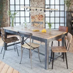 Chaise en bois de manguier Wood (lot de 2)