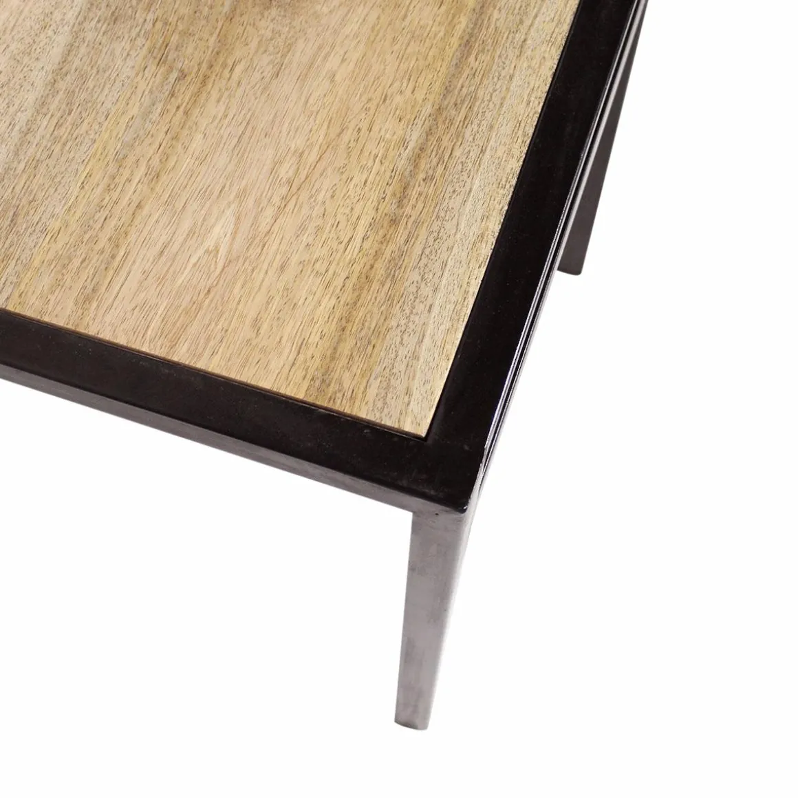 Chaise en bois de manguier New-York (lot de 2)