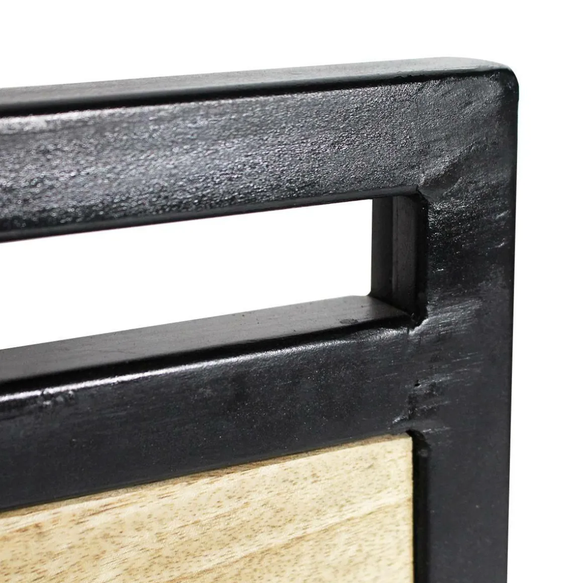 Chaise en bois de manguier New-York (lot de 2)