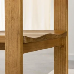 Chaise en bois de mindy Suzie (lot de 2)