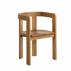 Chaise en bois de mindy Suzie (lot de 2)