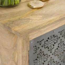 Chevet en bois de manguier Sahara