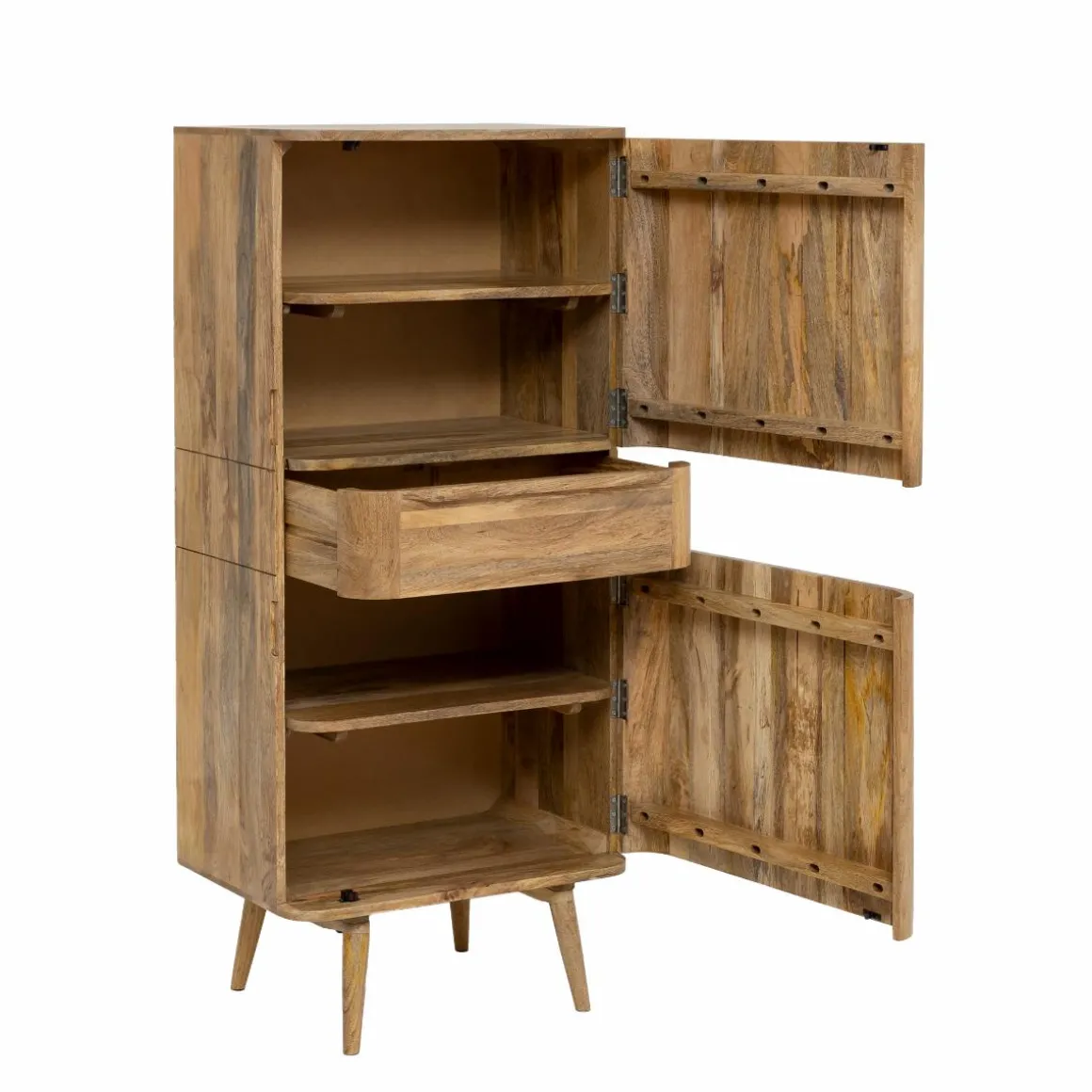 Colonne en bois de manguier Aléna