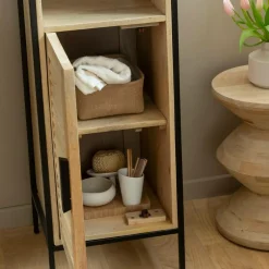 Colonne en bois de manguier Coralie