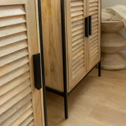 Colonne en bois de manguier Coralie