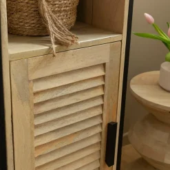 Colonne en bois de manguier Coralie