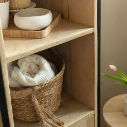 Colonne en bois de manguier Coralie