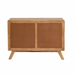 Commode en bois d'acacia massif Iwa