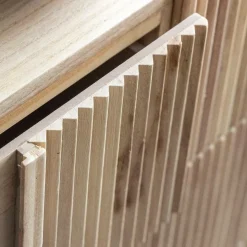 Commode en bois de paulownia Nilo