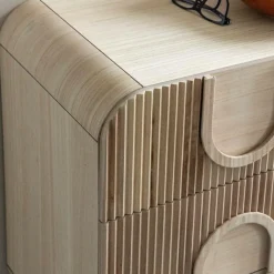 Commode en bois de paulownia Nilo