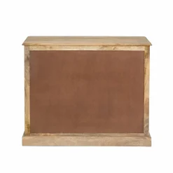 Commode sculpté en bois de manguier Adonie