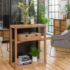 Console en bois d’acacia massif Oslo