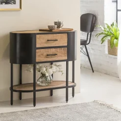 Console en métal Achille