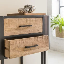 Console en métal Achille