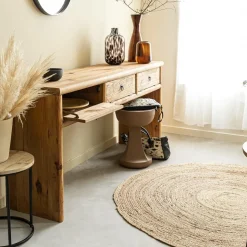 Console en pin recyclé Blaise