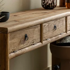 Console en pin recyclé Blaise