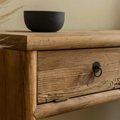 Console en pin recyclé Blaise