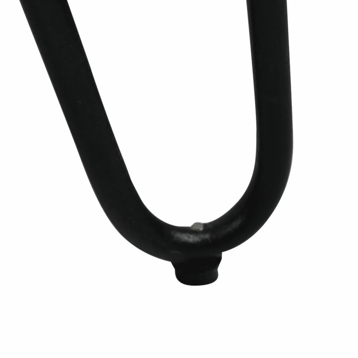 Console pieds compas en marbre blanc et métal Marceau