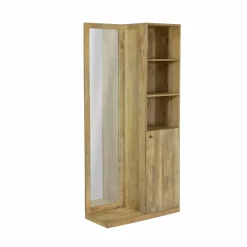 Dressing avec miroir en bois de manguier Juliet