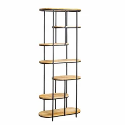 Etagère en bois de manguier et métal Owen