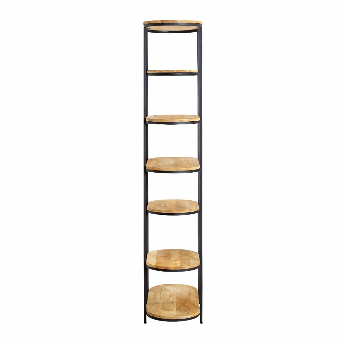 Etagère en bois de manguier et métal Owen