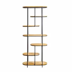 Etagère en bois de manguier et métal Owen