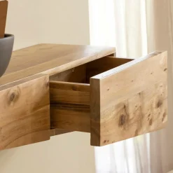 Etagère murale asymétrique en bois d'acacia Orane