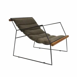 Fauteuil assise suspendue kaki Rosalie