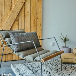 Fauteuil assise suspendue kaki Rosalie