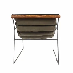 Fauteuil assise suspendue kaki Rosalie