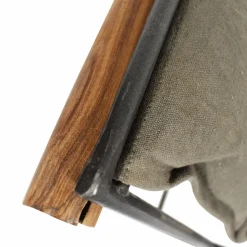 Fauteuil assise suspendue kaki Rosalie