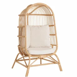 Fauteuil confort haut en rotin Rattan