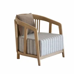 Fauteuil en bois de manguier Térence