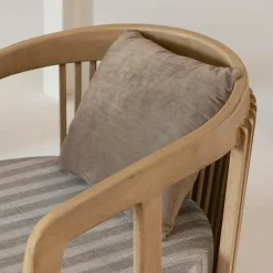 Fauteuil en bois de manguier Térence